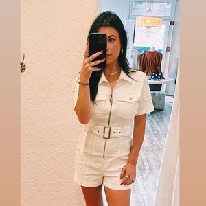 Missguided jean romper! Worn once